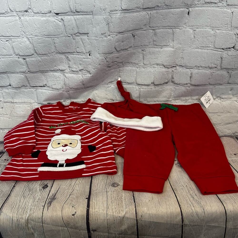 Little Me Christmas Santa Baby Outfit